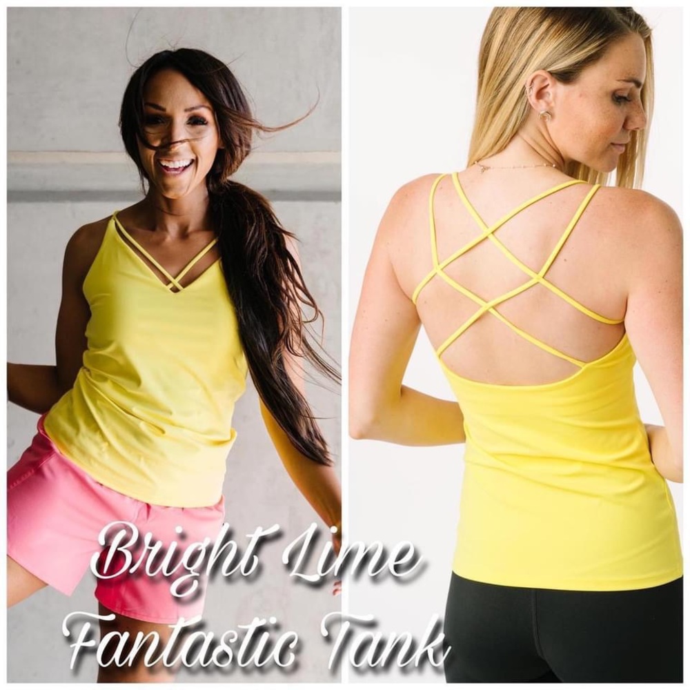 Bright lime fantastic tank